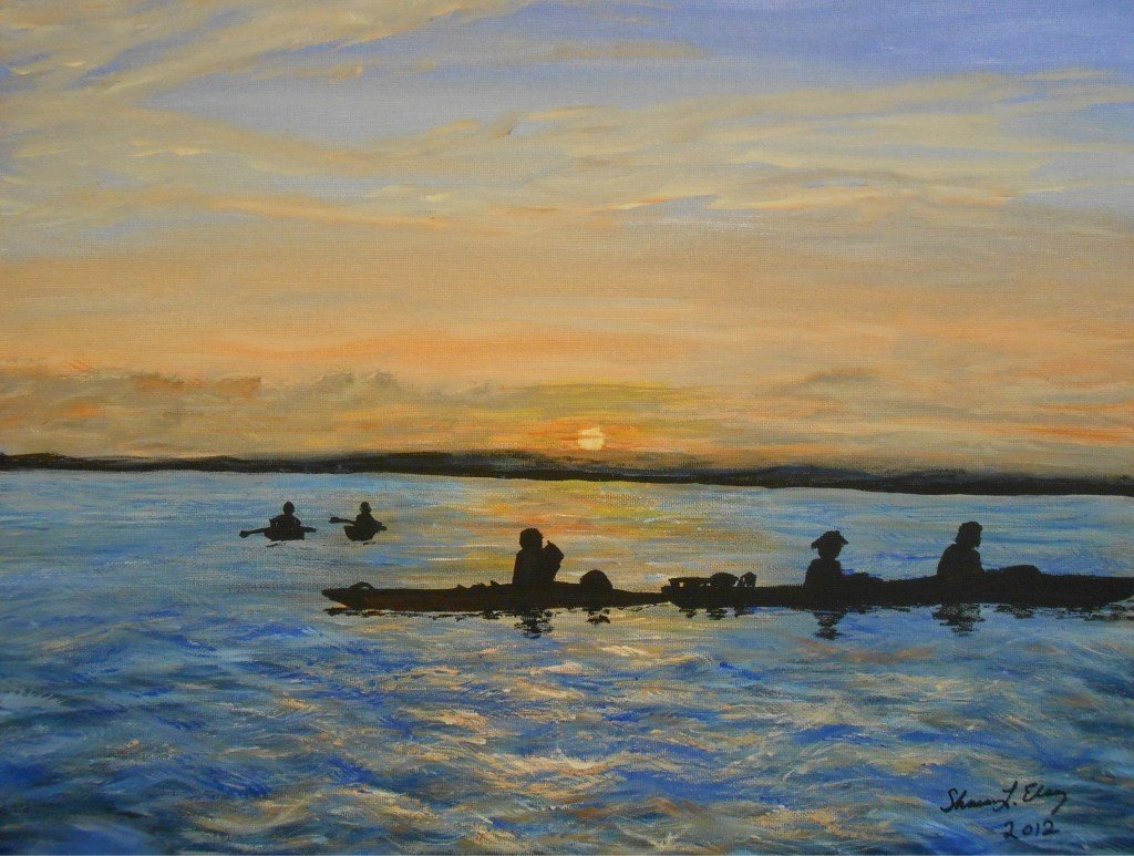 Sea Kayaking at Tybe Island, GA